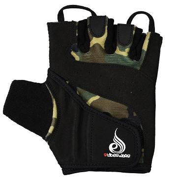 Ryderwear Men Gloves Camo Lifting Men's Gloves Black/Camo | CA2548SO