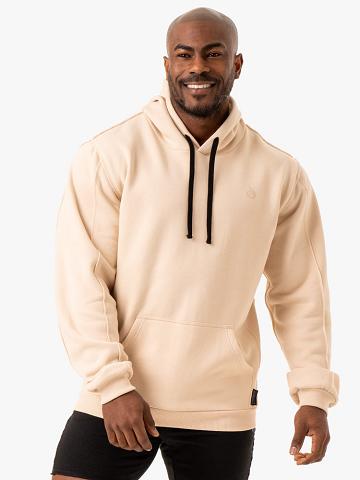 Ryderwear Men Hoodie Force Pullover Men's Hoodie Sand | CA2689ZG