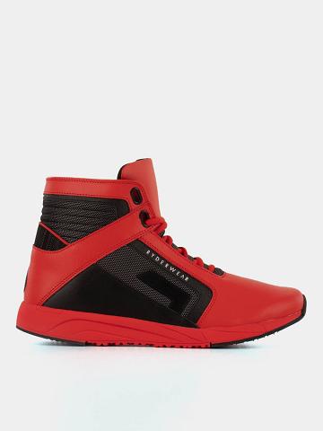 Ryderwear Men Shoes Flylyte Lifting Shoe Men's Shoes Red | CA2554YU