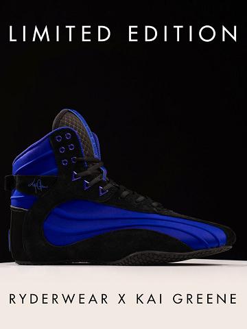 Ryderwear Men Shoes Kai Greene Signature Series D-Mak 2.0 Men's Shoes Blue | CA2550PQ
