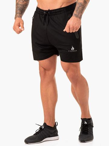 Ryderwear Men Shorts Action Mesh Men's Shorts Black | CA2814AP