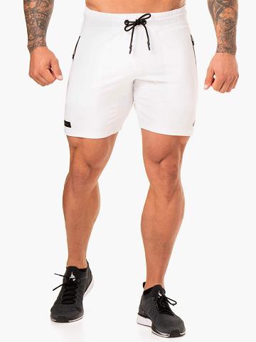 Ryderwear Men Shorts Endurance Track Men's Shorts White | CA2792UT
