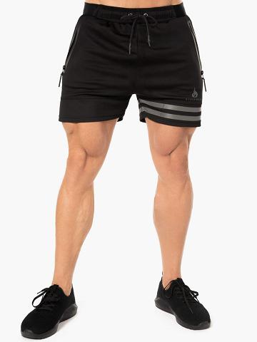 Ryderwear Men Shorts Evo Training Men's Shorts Black | CA2788AP