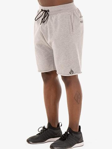 Ryderwear Men Shorts Flex Track Men's Shorts Grey Marl | CA2784GL