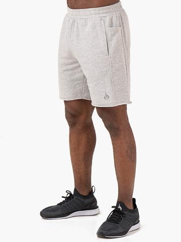 Ryderwear Men Shorts Pursuit Track Men's Shorts Light Grey Marl | CA2753QZ