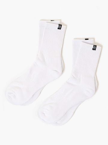 Ryderwear Men Socks Crew Men's Socks White | CA2594KI