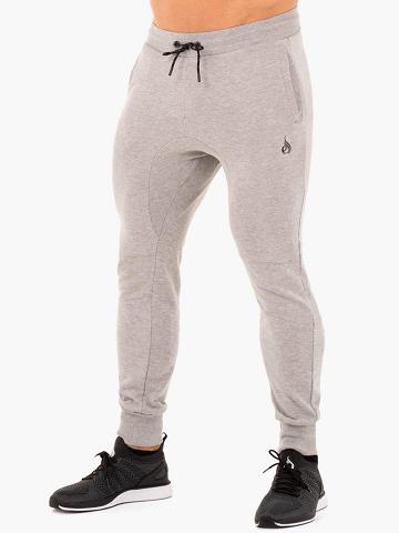 Ryderwear Men Track Pants Athletic Fleeces Men's Track Pants Grey Marl | CA3152WY
