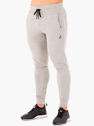 Ryderwear Men Track Pants Bases Men's Track Pants Grey Marl | CA3150RW