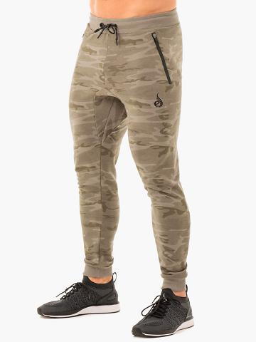Ryderwear Men Track Pants Combats Men's Track Pants Khaki Camo | CA3147UT