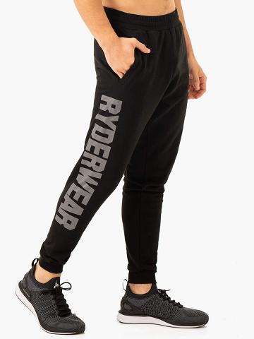 Ryderwear Men Track Pants Heritage Fleeces Men's Track Pants Black | CA3135QZ