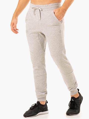 Ryderwear Men Track Pants Limitless Men's Track Pants Grey Marl | CA3126PQ