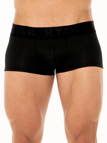 Ryderwear Men Underwear Mens Boxer Brief Men's Underwear Black | CA2600SO
