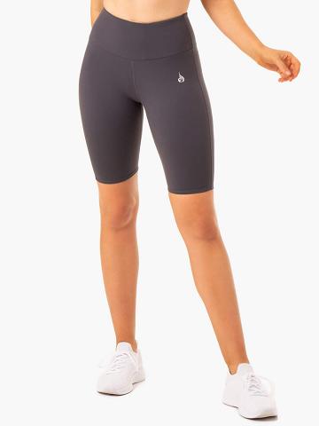 Ryderwear Women Shorts Staples Scrunch Bum Bike Women's Shorts Charcoal | CA1994XF
