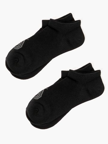 Ryderwear Women Socks No Show Women's Socks Black | CA1044UT