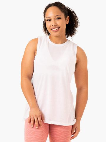 Ryderwear Women Tanks Emerge Training Women's Tanks White | CA1316LH